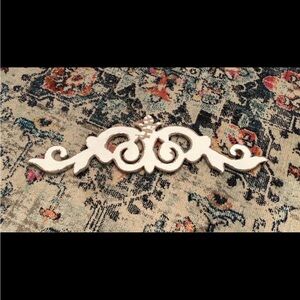 Elegant White Wall Decor Accent